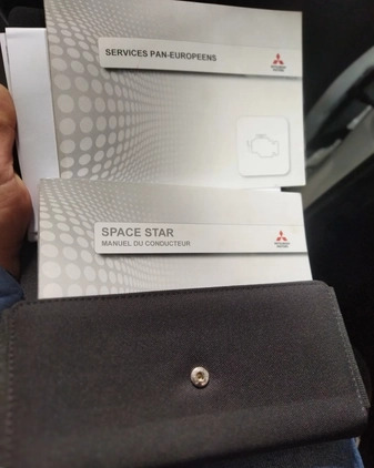 Mitsubishi Space Star cena 28900 przebieg: 78000, rok produkcji 2019 z Biała Podlaska małe 211